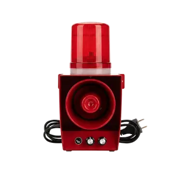 Audible and Visual Alarm